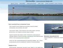 Tablet Screenshot of merimuikku.com